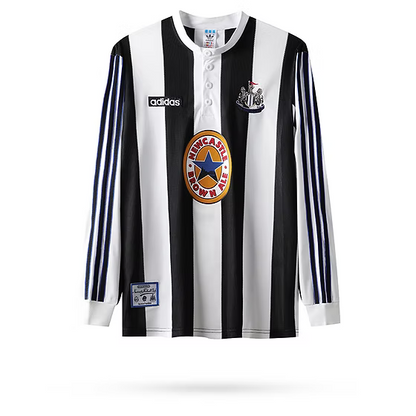 Retro Newcastle LS Home Shirt 1995/1997 - Retro Shirt Stories