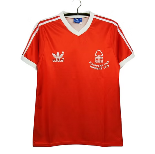 Retro Nottingham Forest EC Winners Edition Home Shirt 1979 PrevNext - Retro Shirt Stories