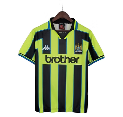 Retro Manchester City Away Shirt 1997/1998 - Retro Shirt Stories