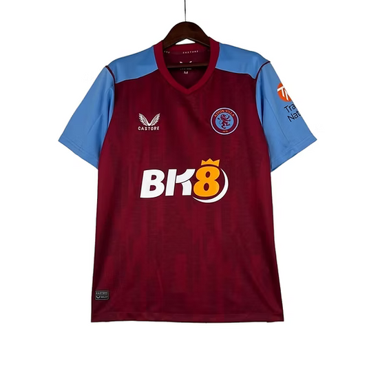 Aston Villa Home Shirt 2023/2024 - Time Warp Kits
