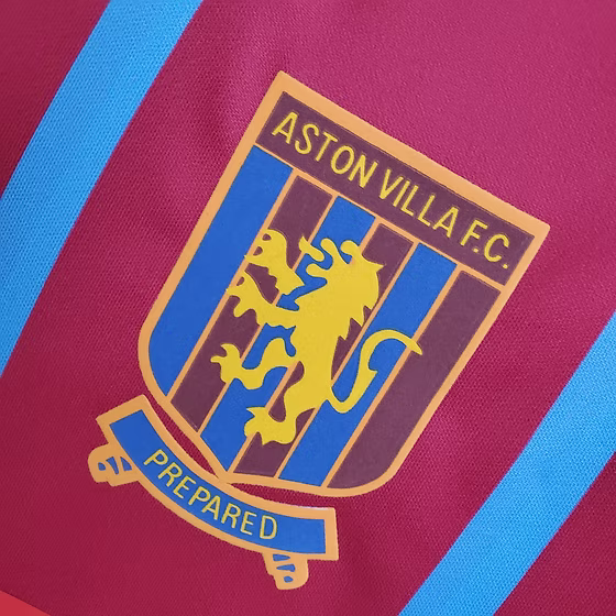 Retro Aston Villa Home Shirt 1993/1995 - Time Warp Kits