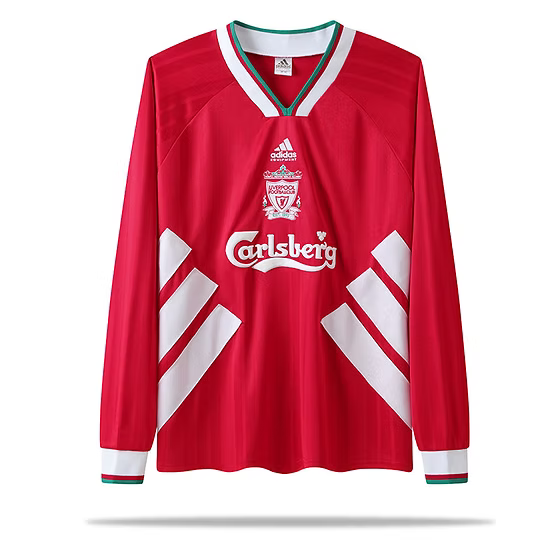 Retro Liverpool LS Home Shirt 1993/1995 - Retro Shirt Stories