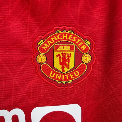 Manchester United Home Shirt 2023/2024 - Retro Shirt Stories