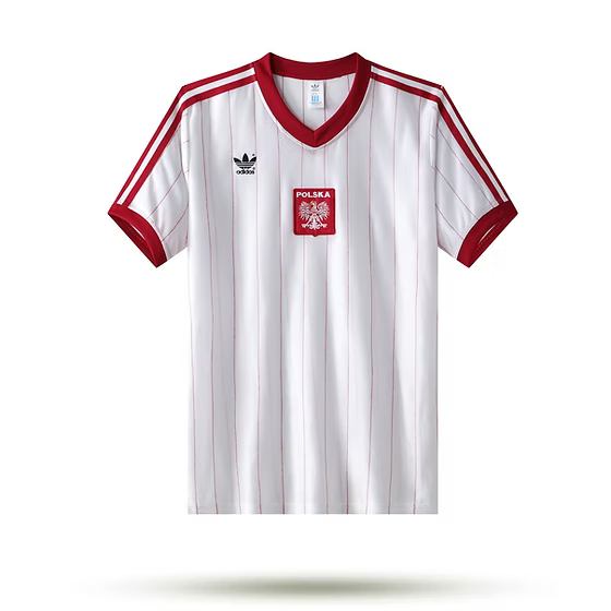 Retro Poland Home Shirt 1982 - Retro Shirt Stories