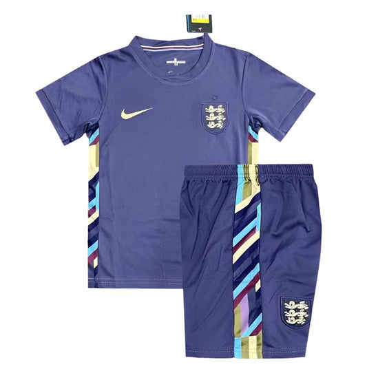 Euro 2024 England Away Kids Kit - Retro Shirt Stories