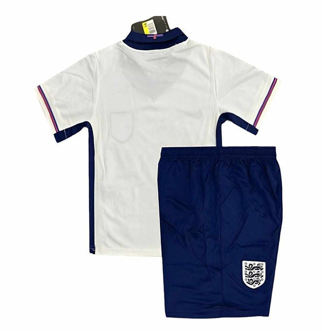 Euro 2024 England Home Kids Kit - Retro Shirt Stories