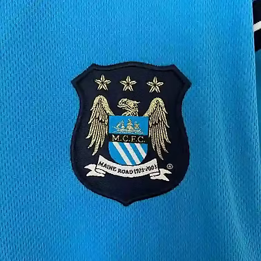 Retro Manchester City Home Shirt 2001/2002 - Retro Shirt Stories