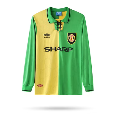 Retro Manchester United LS 3rd Shirt 1992/1994 - Retro Shirt Stories