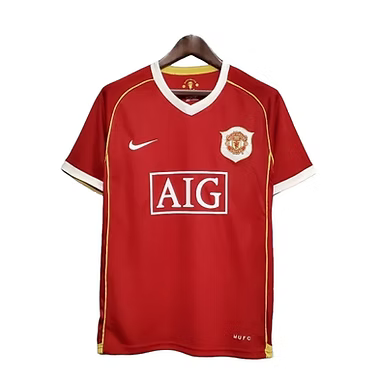 Retro Manchester United Home Shirt 2006/2007 - Retro Shirt Stories