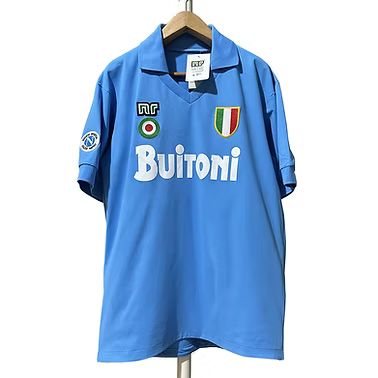 Retro Napoli Home Shirt 1987/1988 - Retro Shirt Stories