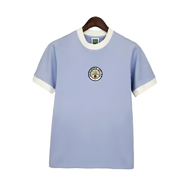 Retro Manchester City Home Shirt 1971/1972 - Retro Shirt Stories