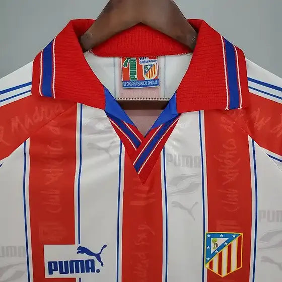 Retro Atlético Madrid Home Shirt 1996/1997 - Retro Shirt Stories