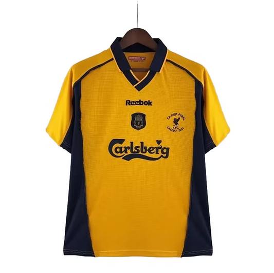 Retro Liverpool Away FA Cup Final Shirt 2000/2001 - Retro Shirt Stories