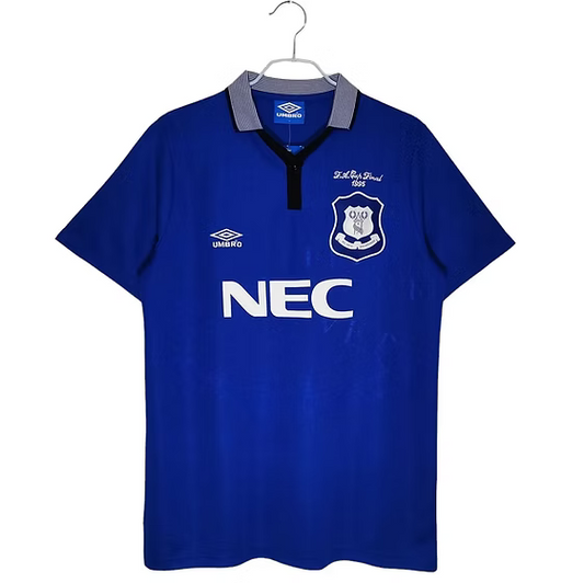 Retro Everton Home Shirt FA Cup Edition 1994/1995 - Time Warp Kits