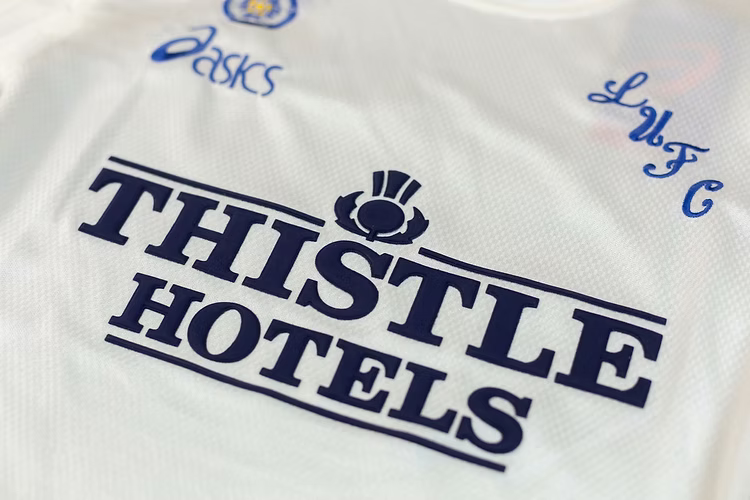 Retro Leeds United Home Shirt 1995/1996 - Time Warp Kits