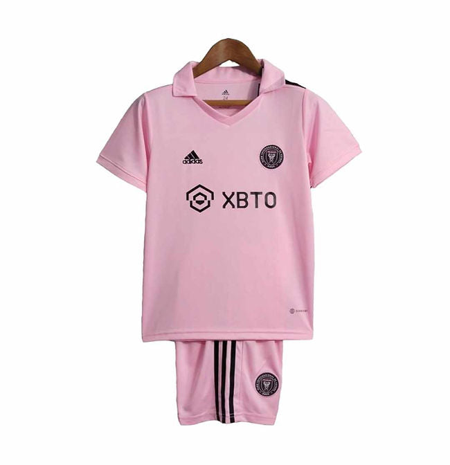 Inter Miami Home Kids Kit 2023/2024 - Retro Shirt Stories