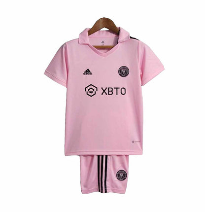 Inter Miami Home Kids Kit 2023/2024 - Retro Shirt Stories