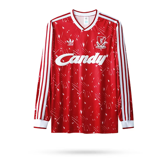 Retro Liverpool LS Home Shirt 1989/1991 - Retro Shirt Stories