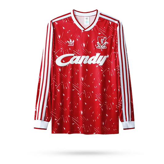 Retro Liverpool LS Home Shirt 1989/1991 - Retro Shirt Stories