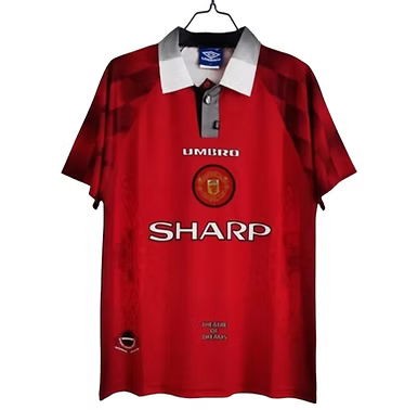 Retro Manchester United Home Shirt 1996/1998 - Retro Shirt Stories