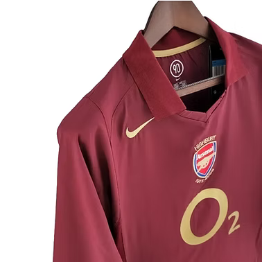 Retro Arsenal Away LS Shirt 2005/2006 - Time Warp Kits