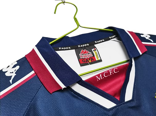 Retro Manchester City LS Away Shirt 1998/1999 - Retro Shirt Stories