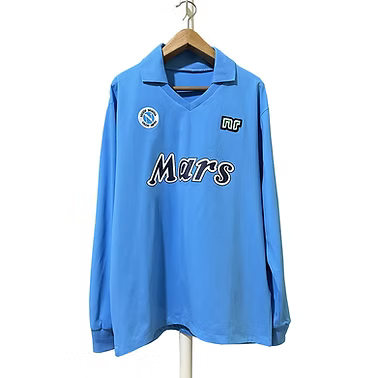 Retro Napoli LS Home Shirt 1988/1989 - Retro Shirt Stories