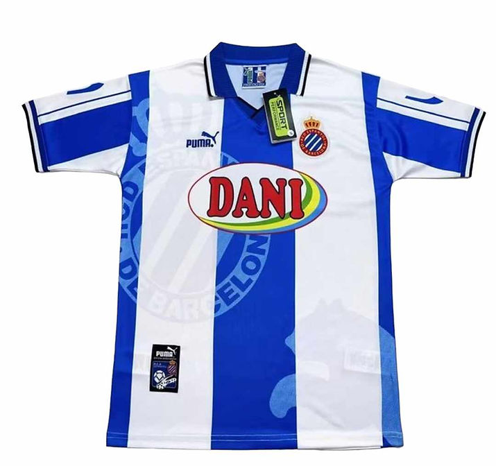 Retro Espanyol Home Shirt 1998/1999 - Retro Shirt Stories