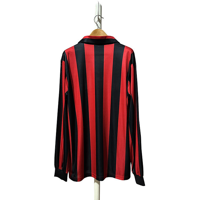 Retro AC Milan LS Home Shirt 1988/1989 - Retro Shirt Stories