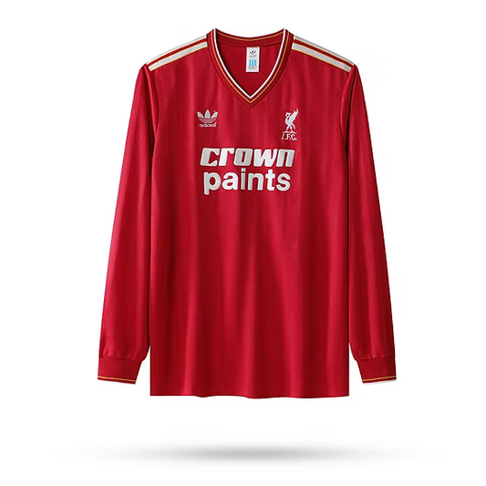 Retro Liverpool LS Home Shirt 1985/1987 - Retro Shirt Stories