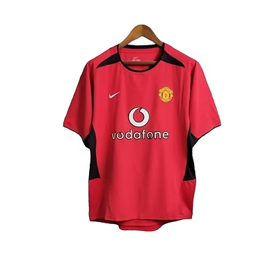 Retro Manchester United Home Shirt 2002/2004 - Retro Shirt Stories