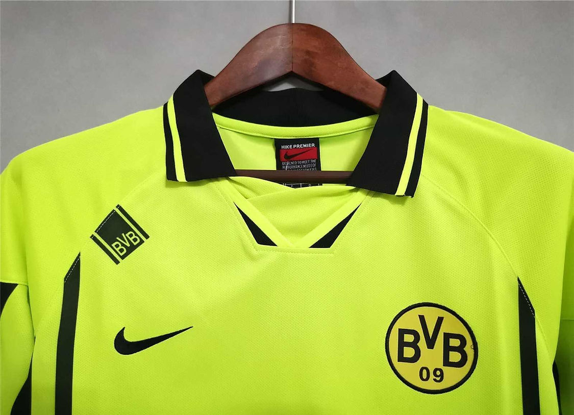 Retro Borussia Dortmund Home Shirt 1996/1997 - Retro Shirt Stories