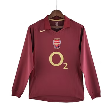 Retro Arsenal Away LS Shirt 2005/2006 - Time Warp Kits