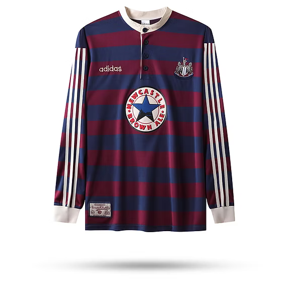 Retro Newcastle LS Away Shirt 1995/1996 - Retro Shirt Stories