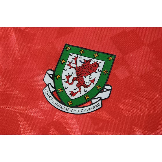 Retro Wales Home Shirt 1990/1992 - Retro Shirt Stories