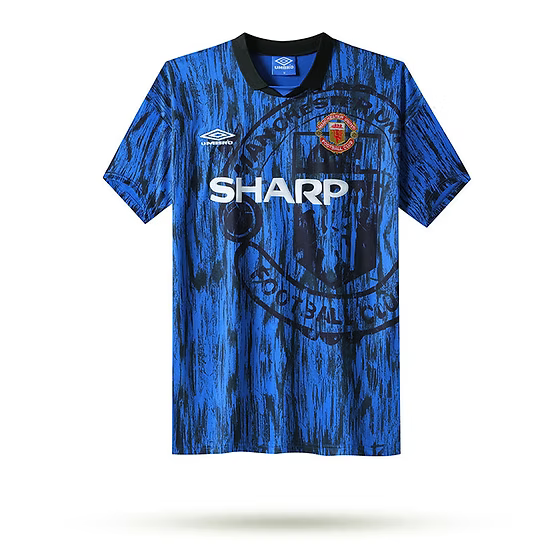 Retro Manchester United Away Shirt 1992/93 - Retro Shirt Stories