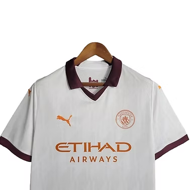 Manchester City Away Shirt 2023/2024 - Retro Shirt Stories