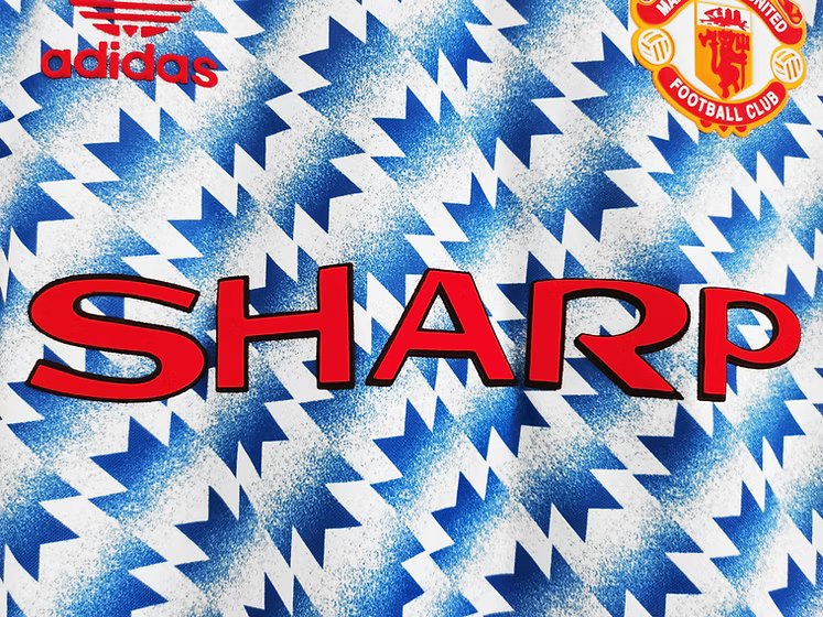 Retro Manchester United LS Away Shirt 1990/1992 - Retro Shirt Stories