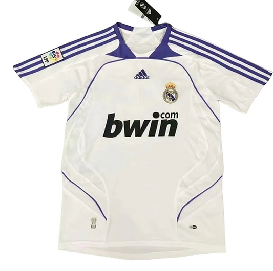 Retro Real Madrid Home Shirt 2007/2008 - Time Warp Kits