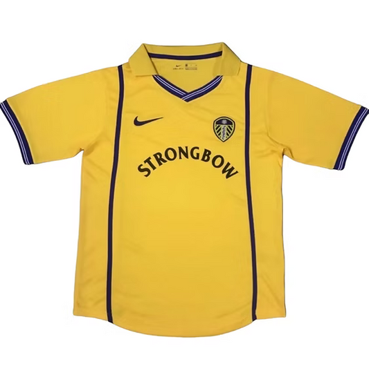 Retro Leeds United Away Shirt 2000/2001 - Time Warp Kits