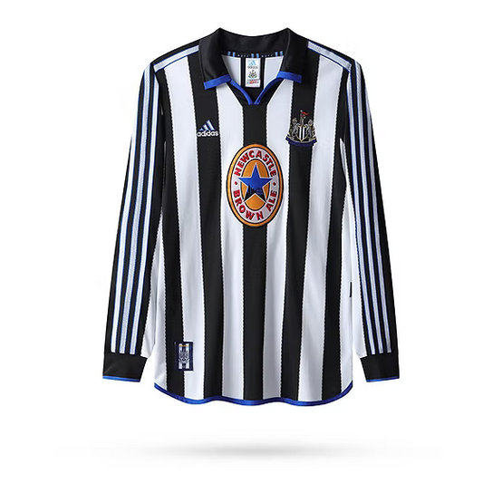 Retro Newcastle LS Home Shirt 1999/2000 - Retro Shirt Stories