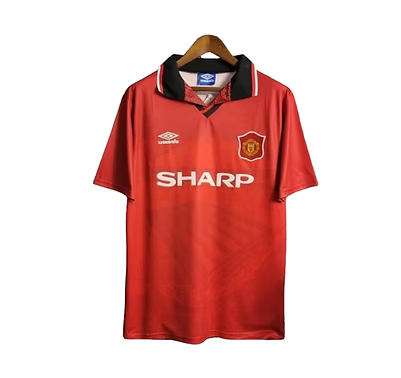 Retro Manchester United Home Shirt 1994/1996 - Retro Shirt Stories