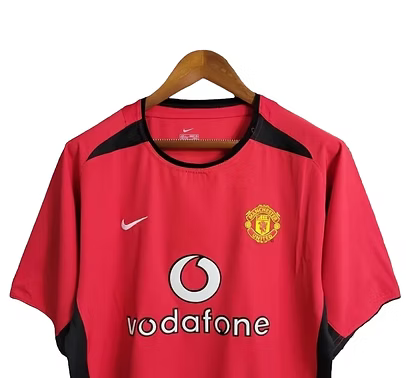 Retro Manchester United Home Shirt 2002/2004 - Retro Shirt Stories