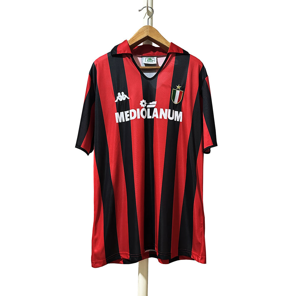 Retro AC Milan Home Shirt 1988/1989 - Retro Shirt Stories