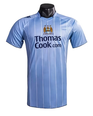 Retro Manchester City Home Shirt 2007/2008 - Retro Shirt Stories