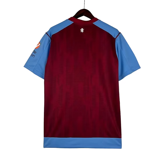 Aston Villa Home Shirt 2023/2024 - Time Warp Kits