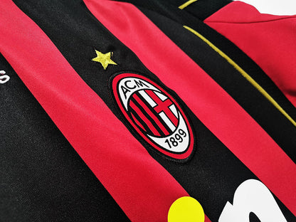 Retro AC Milan LS Home Shirt 2006/2007 - Retro Shirt Stories