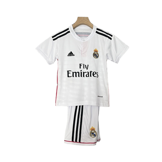 Retro Real Madrid Home Kids Kit 2014/2015 - Retro Shirt Stories