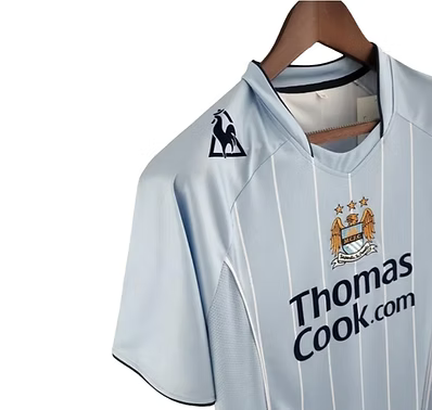 Retro Manchester City Home Shirt 2008/2009 - Retro Shirt Stories