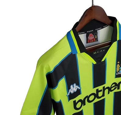 Retro Manchester City Away Shirt 1997/1998 - Retro Shirt Stories